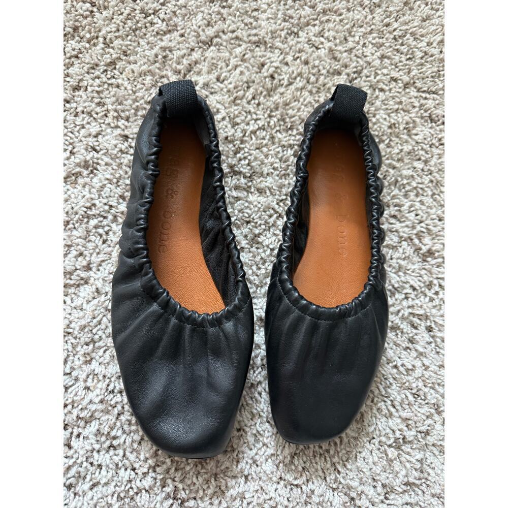 Rag & Bone Elly Leather Flats Size 36 - Picture 2 of 9